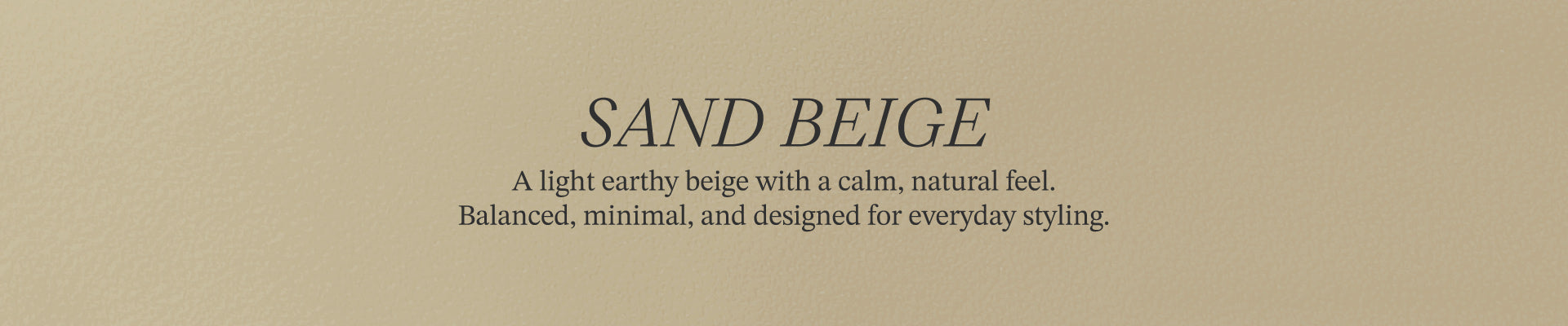Sand Beige