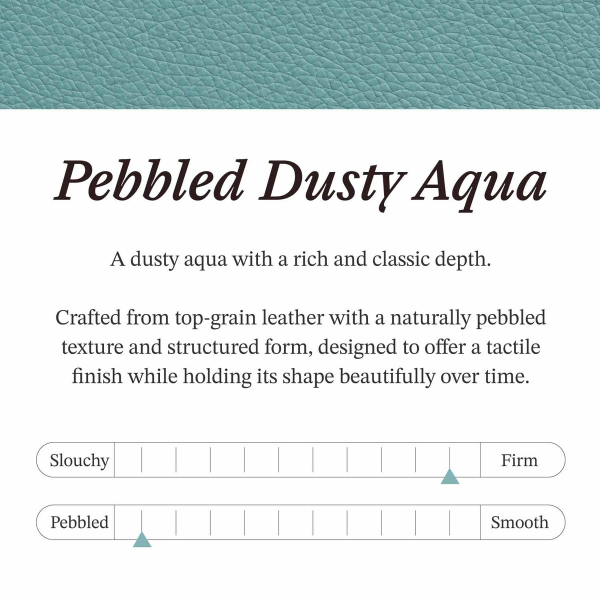#Color_Pebbled DustyAqua